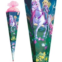 ROTH Motiv-Schultüte, Magische Einhornreiterin, 850 mm – Bild 2