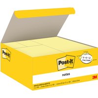 Post-it Haftnotizen notes, Größen sortiert, Promotion, gelb – Bild 2