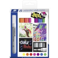 STAEDTLER Kreidemarker Lumocolor chalk marker, 8er Etui