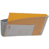 ALBA Wand-Prospekthalter MESHFILEMAG, magnetisch, grau