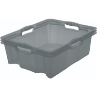 keeeper Aufbewahrungsbox, franz, 16 Liter, crystal-grey