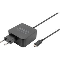DIGITUS Notebook-Ladegerät USB-C, 65 Watt, schwarz