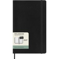 MOLESKINE Buchkalender 2027, Wochen, L/A5,Softc., schwarz, dt.