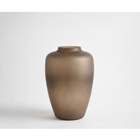 Vase Somera B22 x T22 x H32 cm Glas Aurum Mundgeblasen