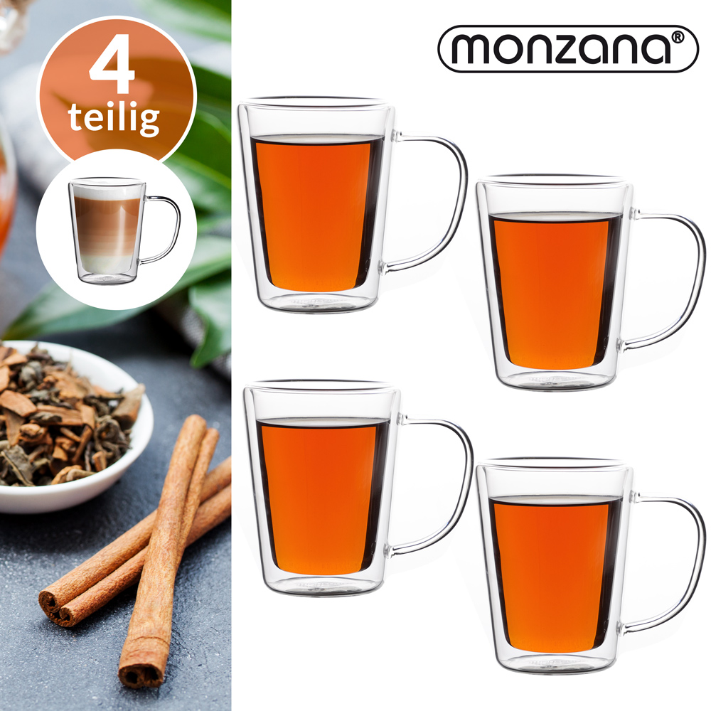 monzana 108606 Teegläser 4er-Set – Bild 3