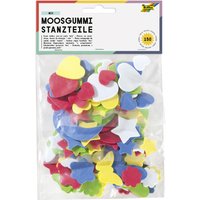 folia Moosgummi-Stanzteile, 150 Teile sortiert – Bild 2