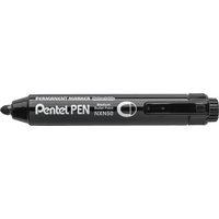 Pentel Permanent-Marker NXN50 mit Druckmechanik, schwarz – Bild 2
