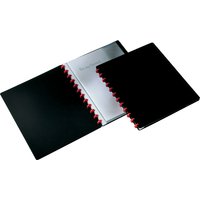 DURABLE Sichtbuch DURALOOK Easy, mit 20 Sichthüllen, schwarz