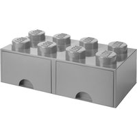 LEGO Schubladenbox STORAGE BRICK DRAWER 8, 2 Schübe, grau – Bild 2