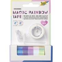 folia Deko-Klebefilm Magic Rainbow Tape inkl. Abroller – Bild 2