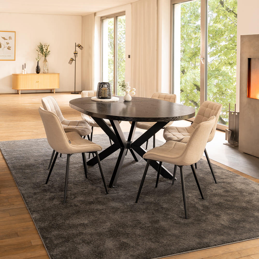 Home Deluxe 4058166271402 Esstisch Rund – Bild 3