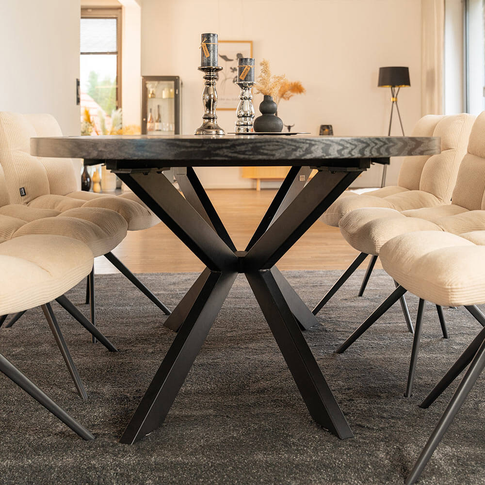 Home Deluxe 4058166271402 Esstisch Rund – Bild 4