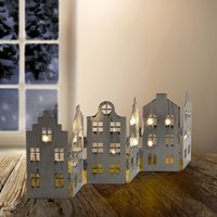 LED-Dorf aus Metall