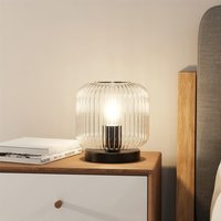 Home Deluxe 4058166319777 Tischlampe Glas – Bild 2
