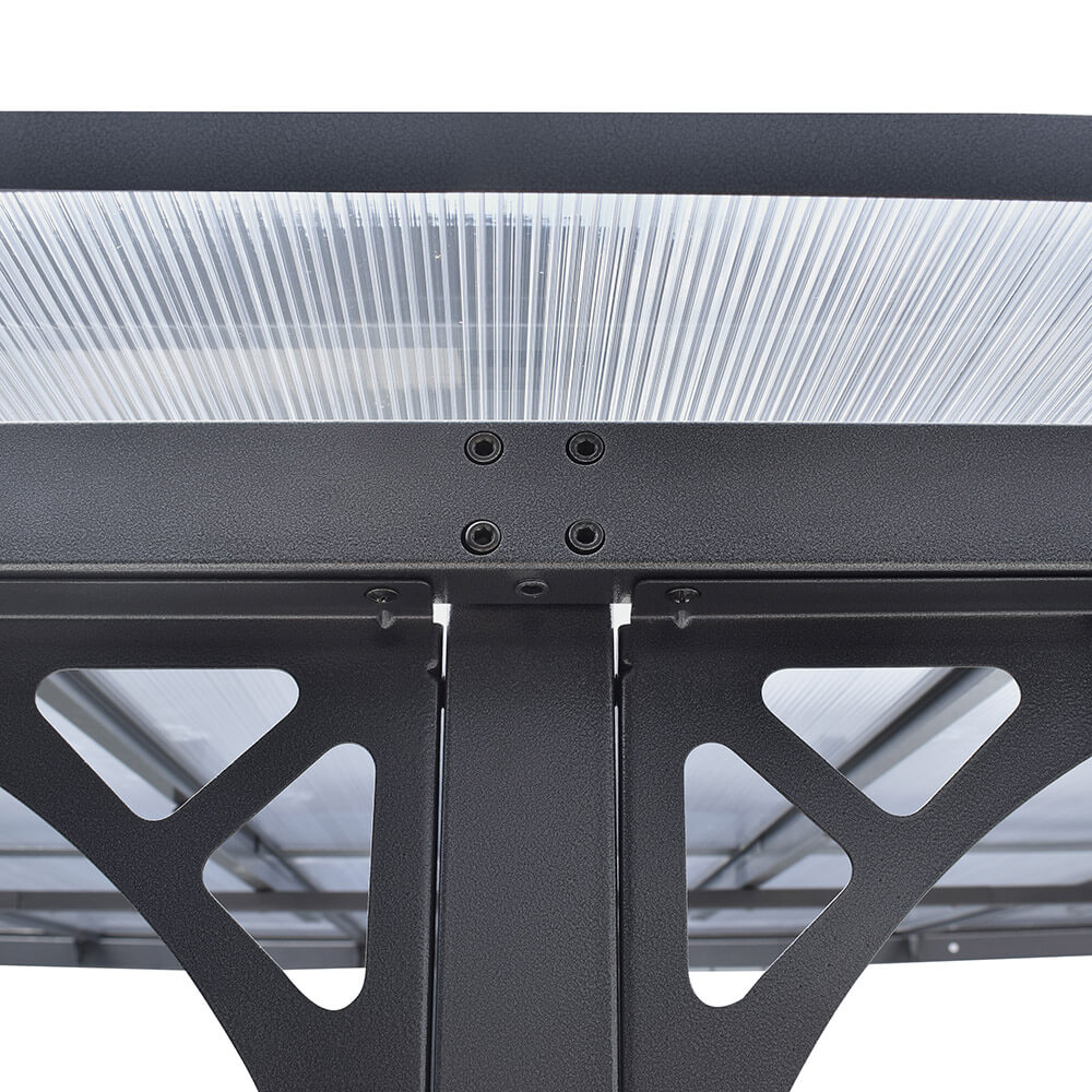 Terrassenüberdachung ECO Anthrazit - 300 x 300 cm – Bild 5