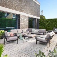 Gartenlounge Aluminium RIO XXL - Anthrazit