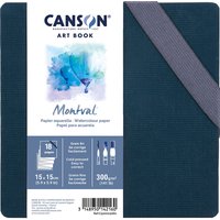 CANSON Skizzenbuch ART BOOK Montval Akkordeon, 150 x 150 mm – Bild 2