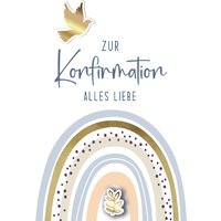CACTUS Konfirmationskarte, Regenbogen – Bild 2
