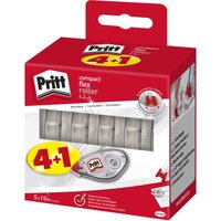 Pritt Korrekturroller Compact Flex, 4,2 mm x 10 m, 4 1 Promo