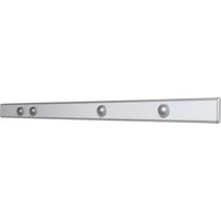 MAUL Magnet-Wandschiene, design, Länge: 1.000 mm, silber