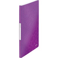LEITZ Sichtbuch WOW, A4, PP, mit 20 Hüllen, violett – Bild 2