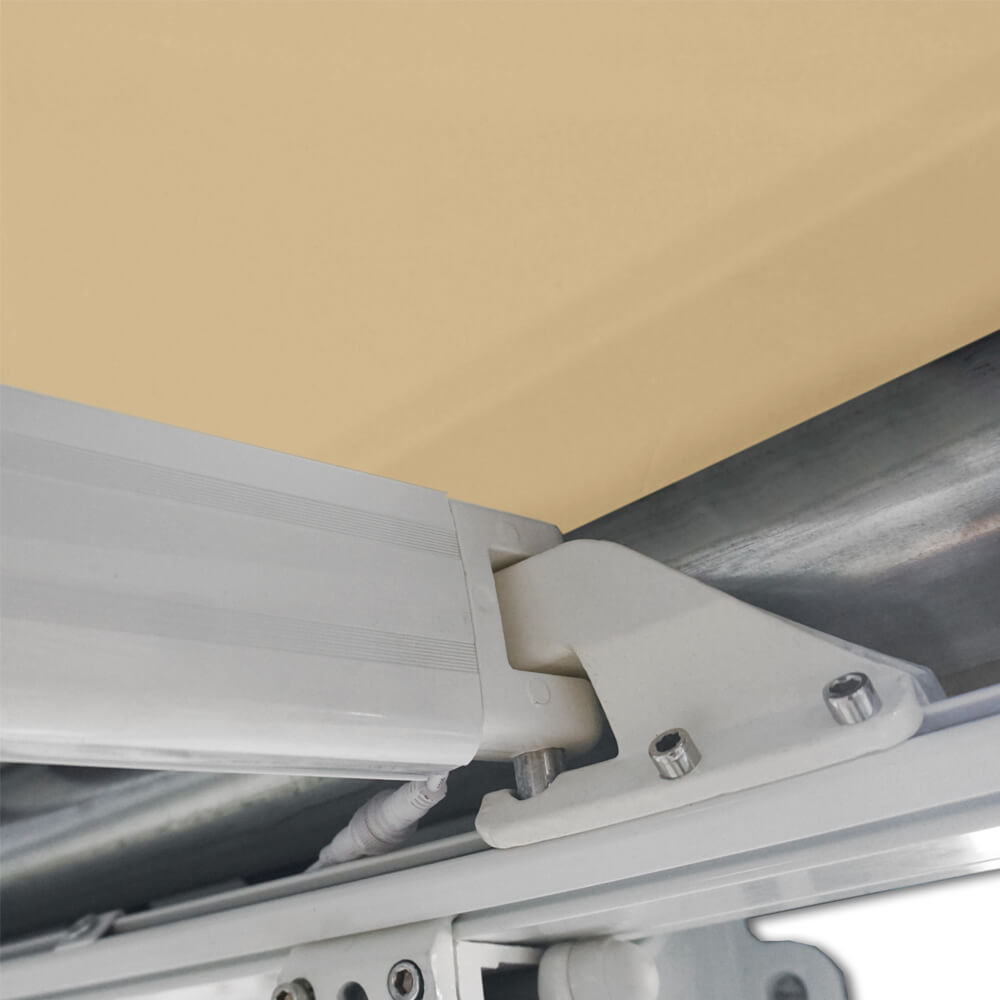 LED Vollkassettenmarkise elektrisch ELOS - 395 x 300 cm Sandfarben – Bild 5