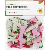 folia Filz-Streudeko, Winter, 170 Teile