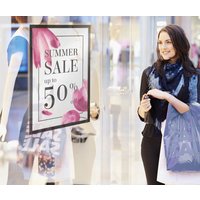 DURABLE Info-Rahmen DURAFRAME POSTER, DIN A1, schwarz – Bild 2