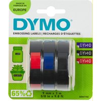 DYMO Prägeband 3D, 9 mm x 3 m, sortiert, glänzend – Bild 2