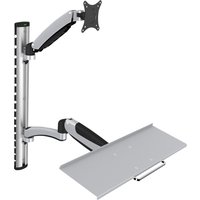 DIGITUS LCD-/LED-Monitorarm, mit Tastaturhalterung – Bild 2