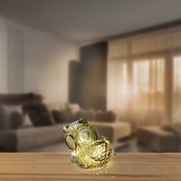 LED-Glaseule mit Timerfunktion, Höhe ca. 12 cm