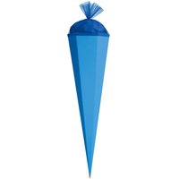 ROTH Bastelschultüte mit Verschluss, 850 mm, pazifikblau