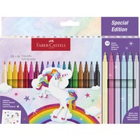 FABER-CASTELL Fasermaler Einhorn, 18 6 Kartonetui – Bild 2