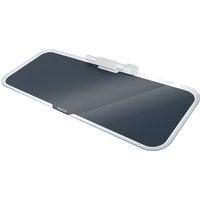 LEITZ Glas-Memoboard Cosy für den Schreibtisch, grau