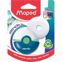 Maped Kunststoff-Radierer Zenoa, inkl. Nachfüllung, weiß – Bild 2