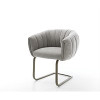 DELIFE Jada-Flex Freischwinger Grau