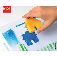 Marabu KiDS Schwammstempel-Set Little Artist, 6er Set