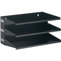 DURABLE Sortierstation Business, 3 Fächer, schwarz