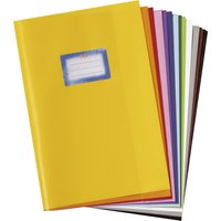 herlitz Heftschoner DIN A4, geprägt (Bast), PP, orange