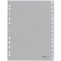 DURABLE Kunststoff-Register, blanko, A4, 15-teilig, grau – Bild 2