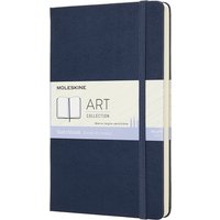 MOLESKINE Skizzenbuch, L/A5, 165g/qm, Hardcover, blau – Bild 2