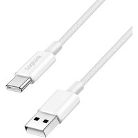 LogiLink USB 2.0 Kabel, USB-A - USB-C Stecker, 0,5 m, weiß