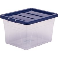 Fellowes Aufbewahrungsbox BANKERS BOX, 22 Liter, transparent – Bild 2