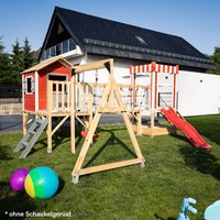 Spielpark inkl. Rutsche WUNDERLAND - 555 x 340 cm – Bild 2