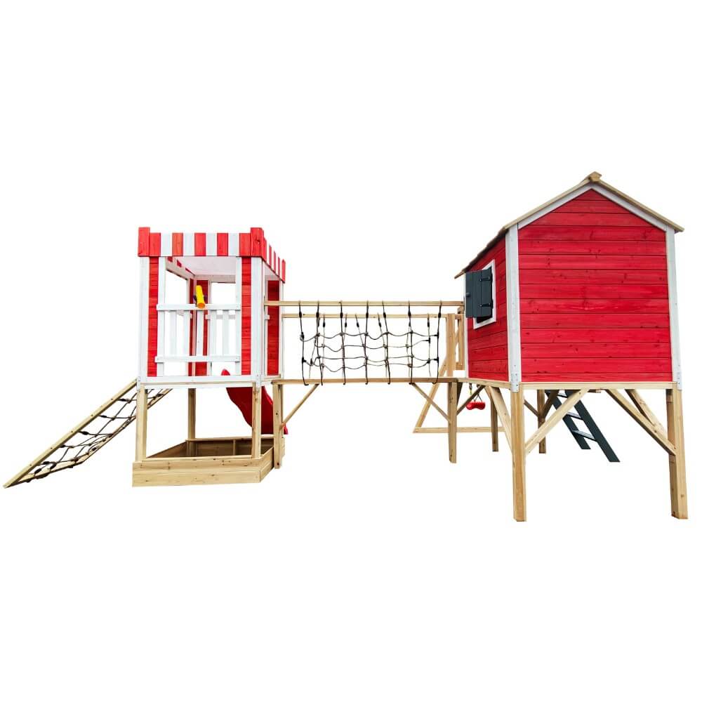 Spielpark inkl. Rutsche WUNDERLAND - 555 x 340 cm – Bild 6