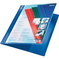 LEITZ Schnellhefter Exquisit mit Präsentationstasche, blau – Bild 2