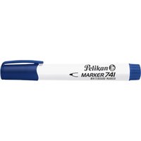 Pelikan Whiteboard-Marker 741, Rundspitze, blau – Bild 2