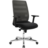 Topstar Bürodrehstuhl, Airpoint II, schwarz / grau – Bild 2
