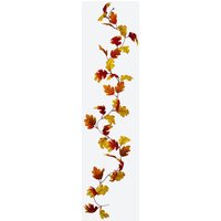 NKD 5226940 Wandgirlande dunkelrot – Bild 2