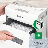 LEITZ Aktenvernichter IQ Protect Premium 6M, weiß